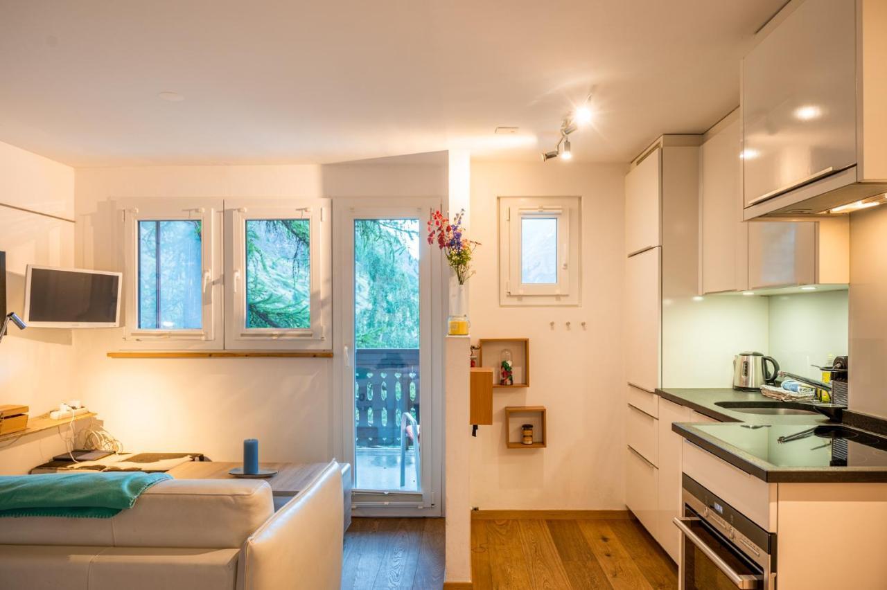 צרמט Studio Direkt Im Zentrum, Tolle Terrasse, Aussicht מראה חיצוני תמונה